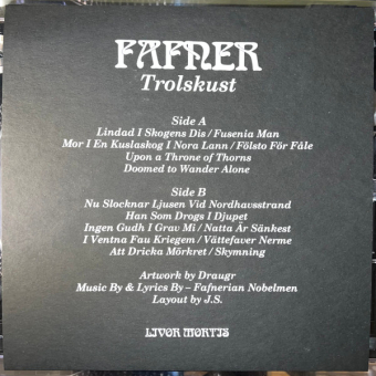 FAFNER Trolskust LP BLACK [VINYL 12